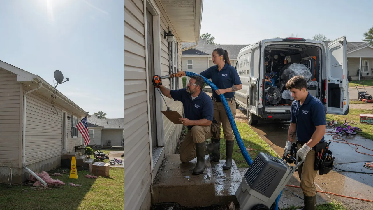Ceiling Water Damage Restoration in Ketchum, OK near me