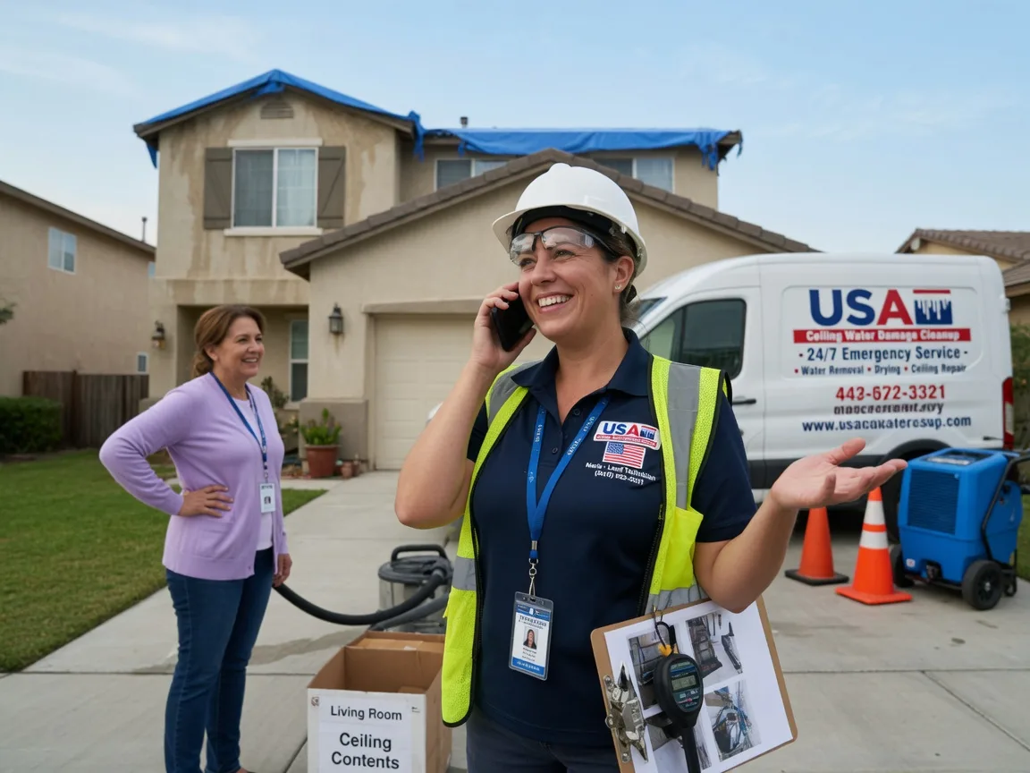 Ceiling Water Damage Restoration Ketchum, OK FAQs